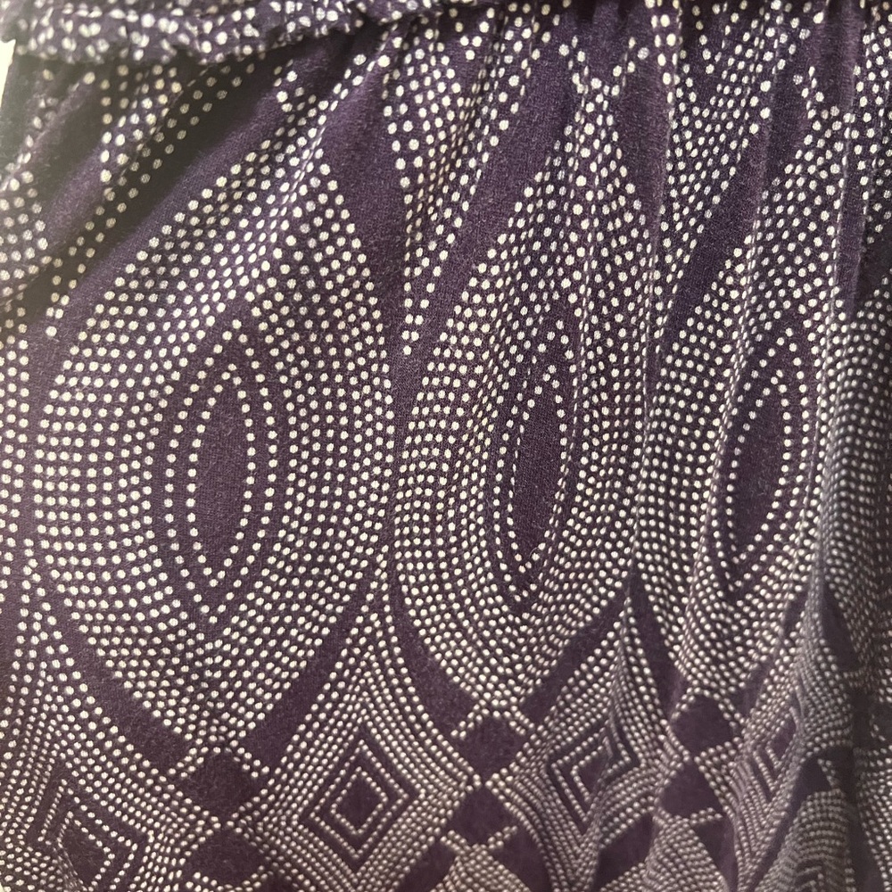 Elegant Patterned Women's Maternity Dress - Picture 2 of 2